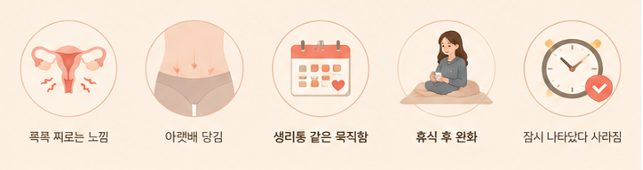 정상적인 복통은 어떤 느낌일까요?