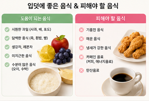 입덧에 좋은 음식과 피해야 할 음식
